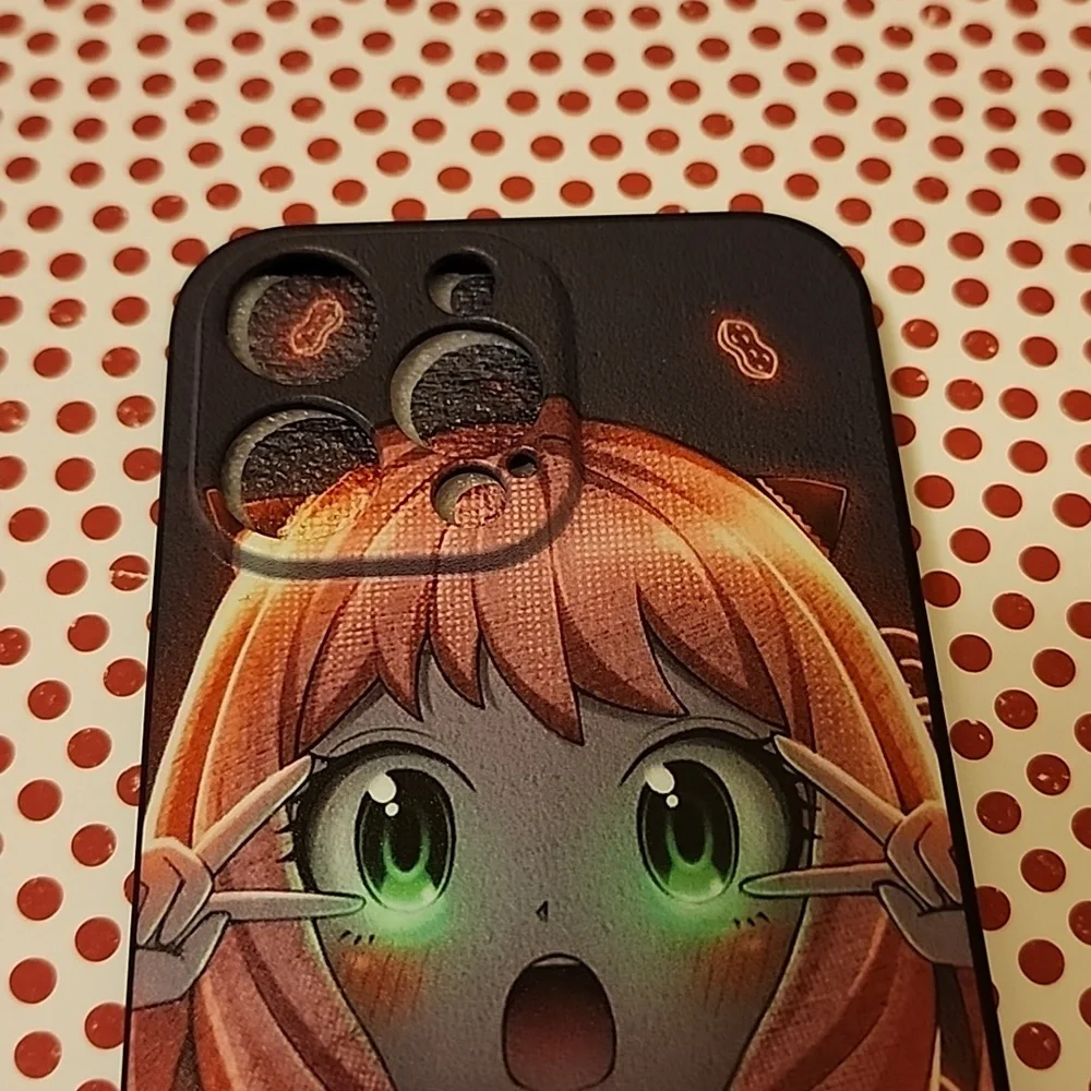 Brand new Apple IPhone 14 Pro Max Spy × Family Anya Forger  Silicone Phone Case